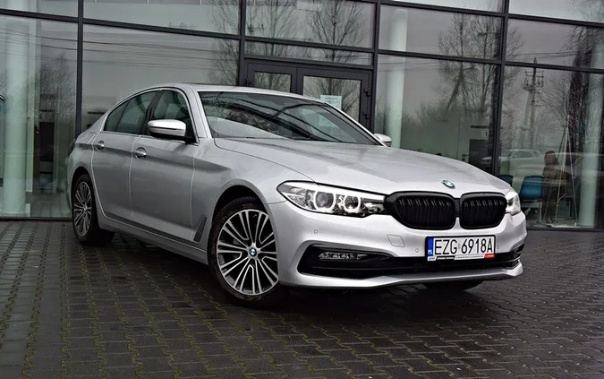 BMW Seria 5 cena 129900 przebieg: 103500, rok produkcji 2018 z Szczawnica małe 781